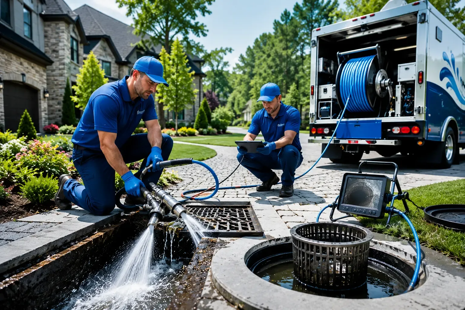 Local outdoor drain cleaning professionals in Kingsville, MD
