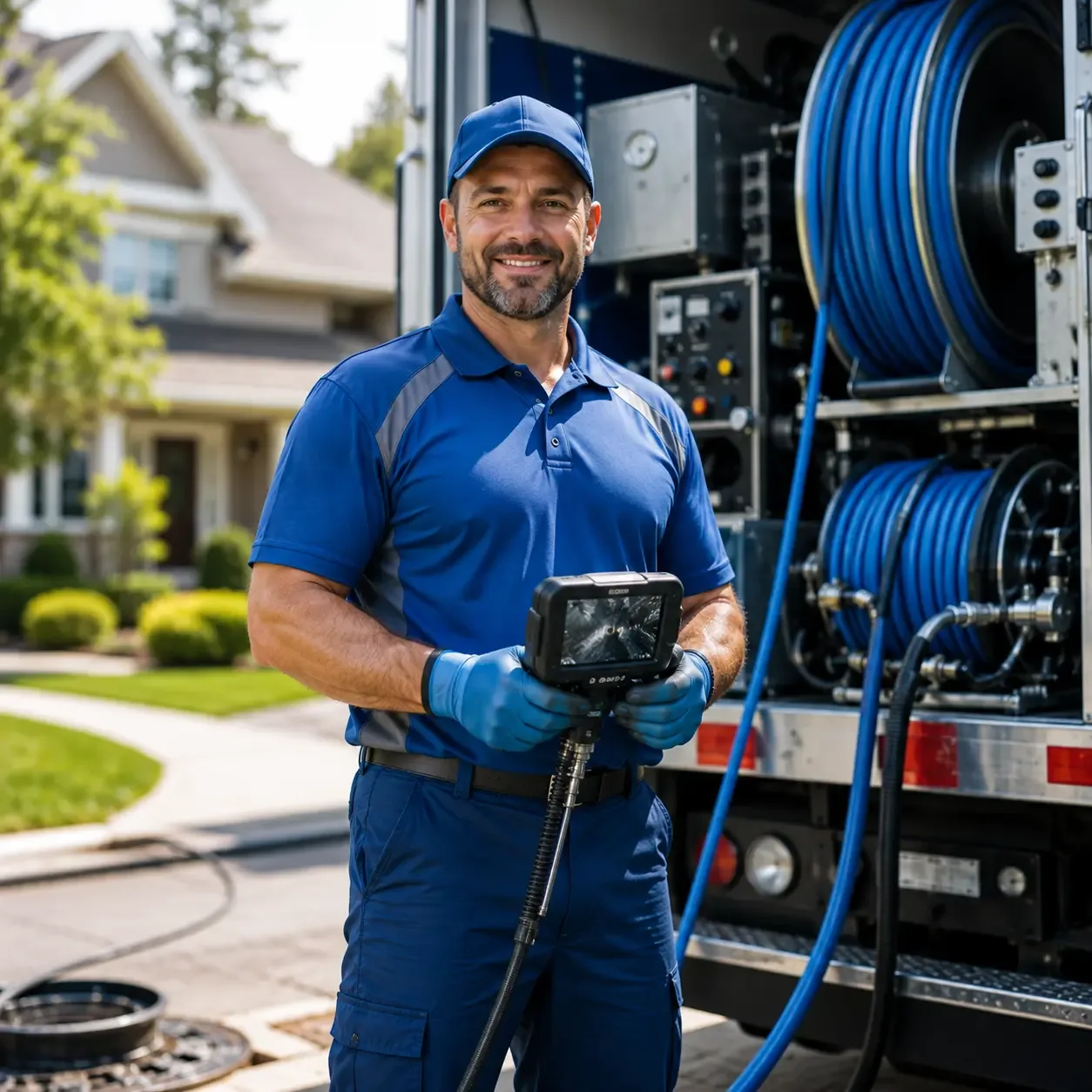 Local outdoor drain cleaning specialists in Kingsville, MD